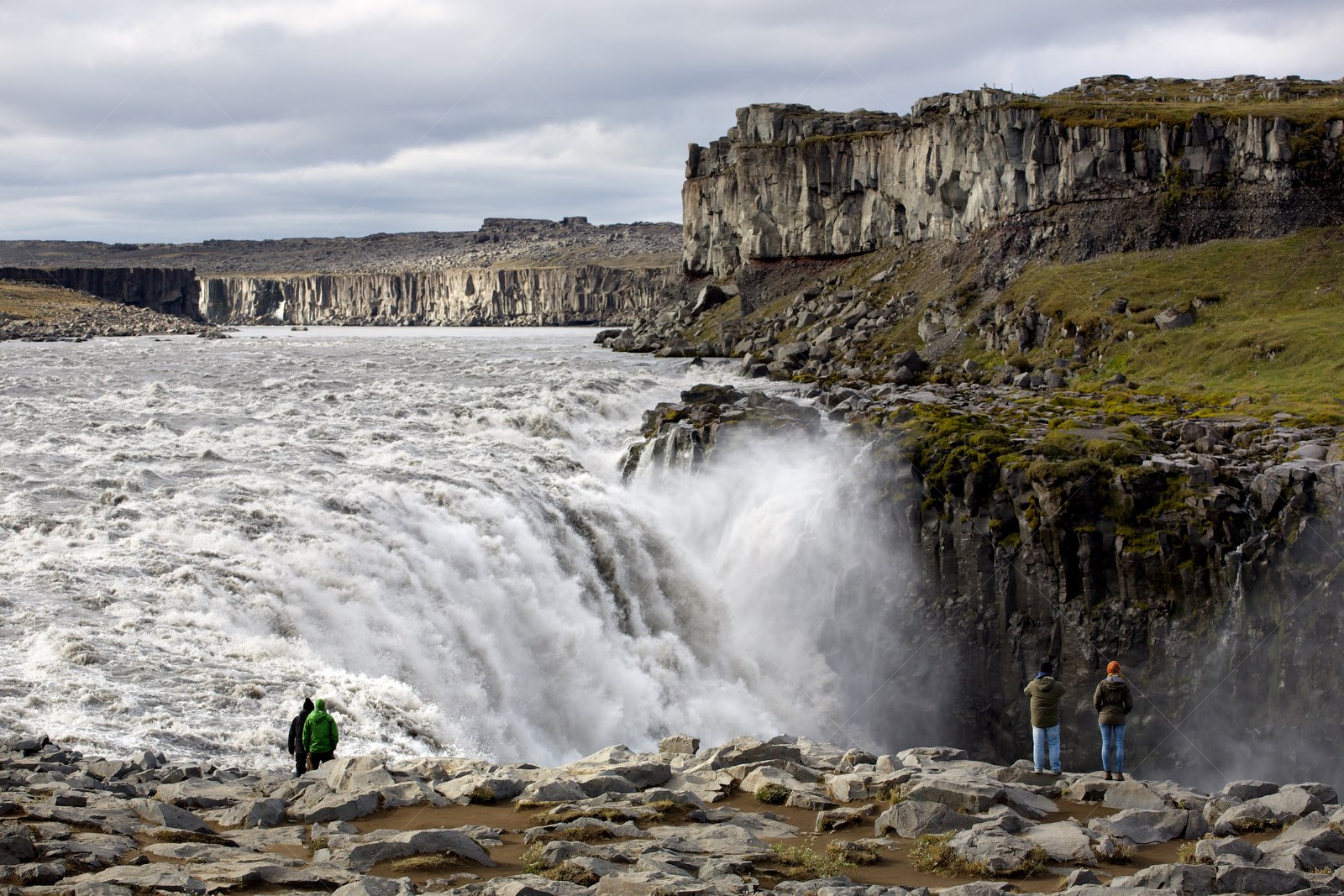 Dettifoss Waterfall in Norðurþing Iceland
