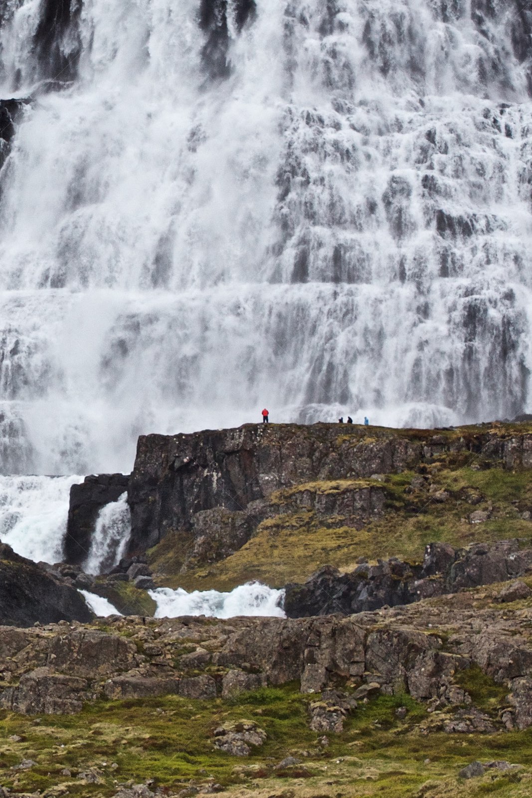 Dynjandi Waterfall in Ísafjarðarbær Iceland