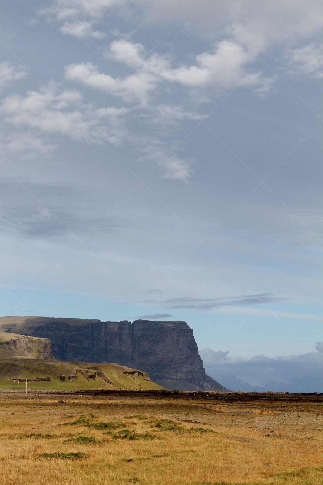 Lómagnúpur Cliff in Skaftárhreppur Iceland