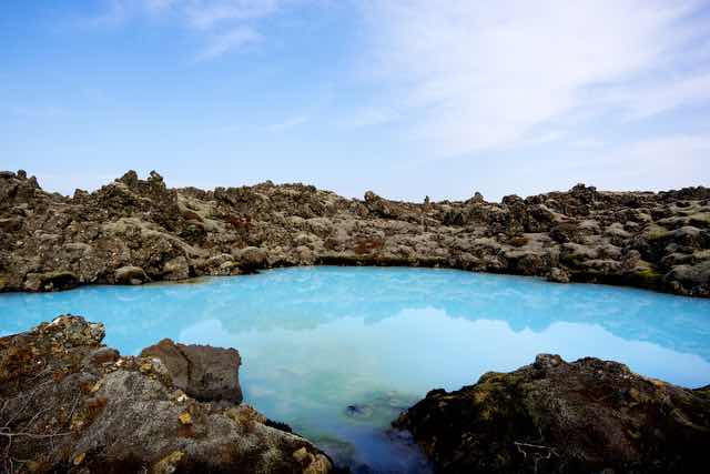 Turqouise water at The Blue Lagoon