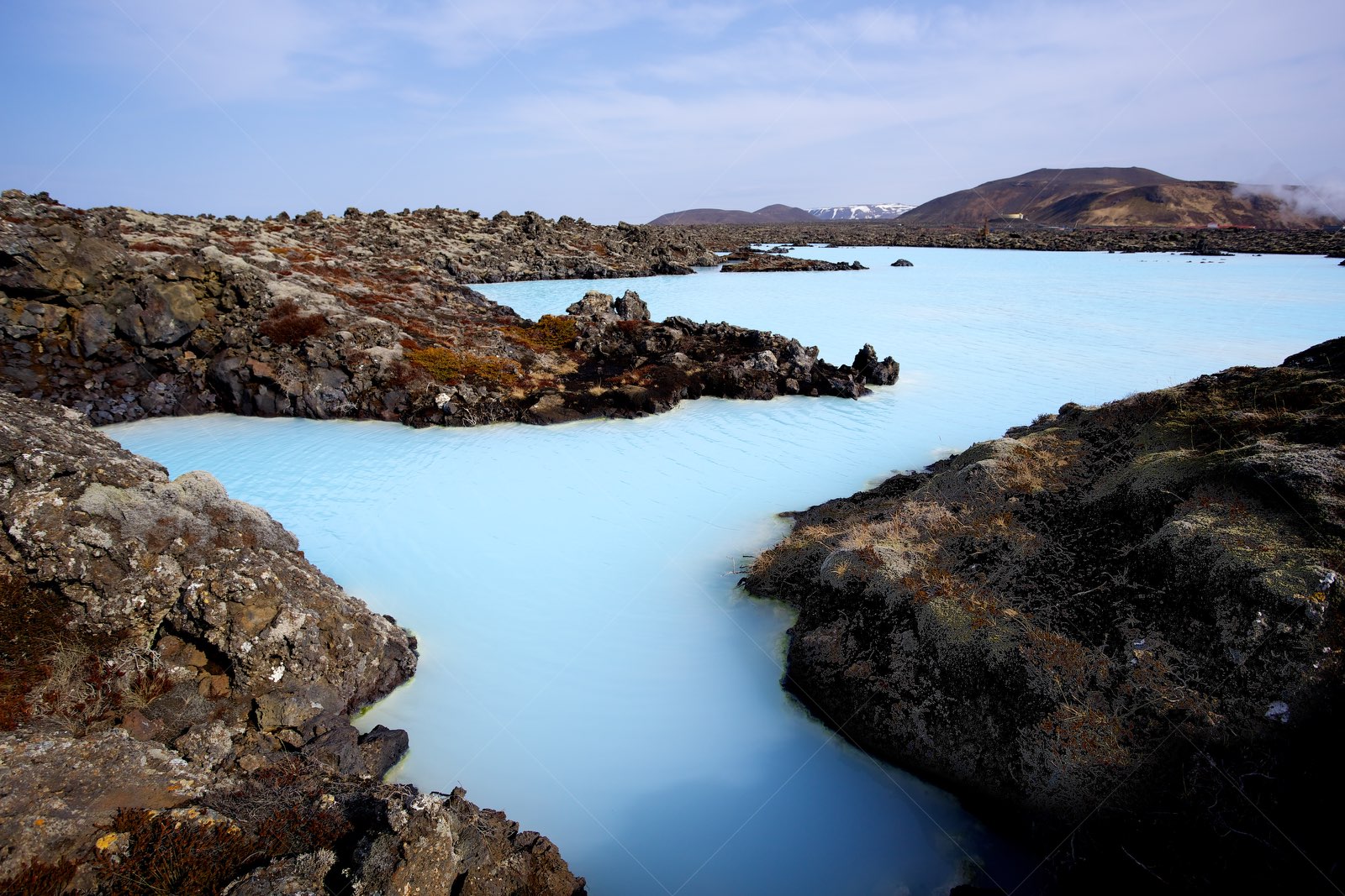 The Blue Lagoon geothermal spa in Iceland