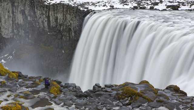 Dettifoss Waterfall in Norðurþing Iceland