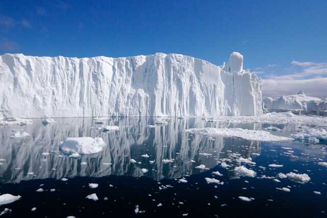 Iceberg wall, Ilulissat